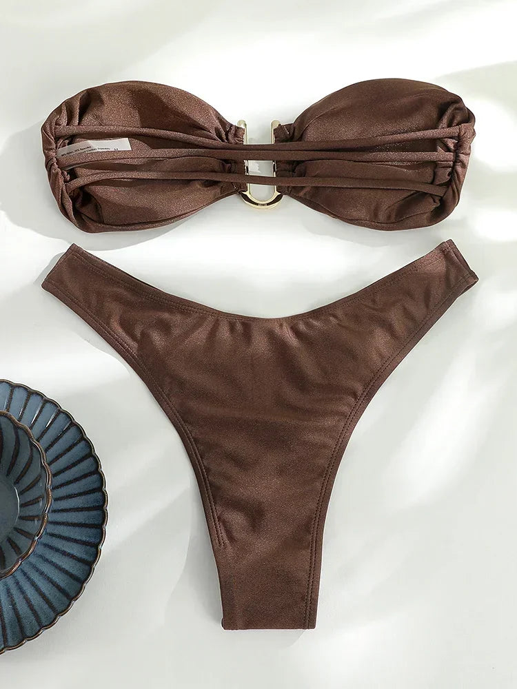 Nalu Brown Bikini